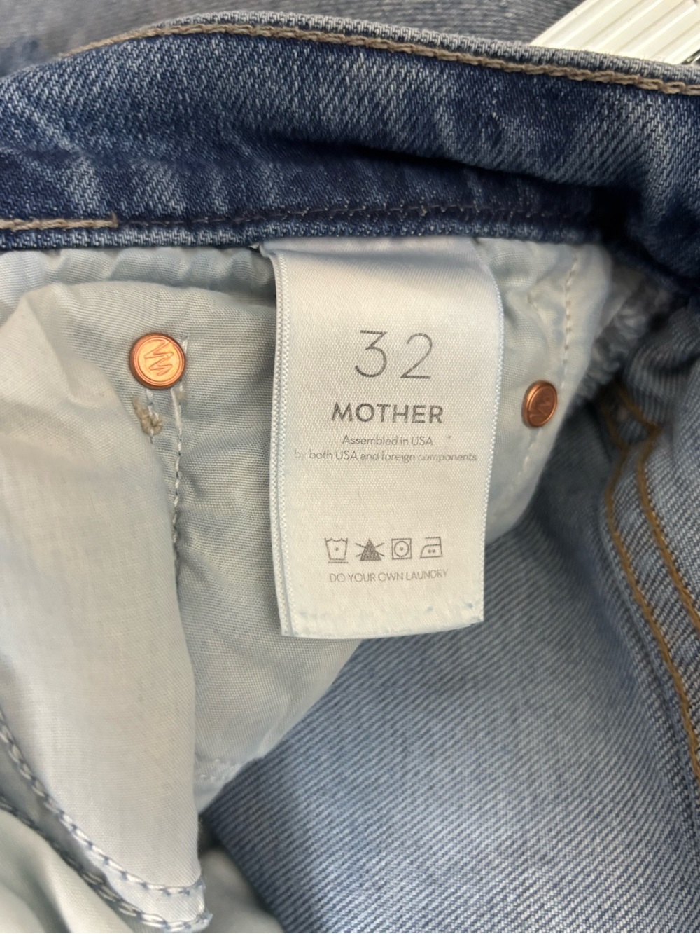 MOTHER Superior The Enchanter Heel Free & Wild Wide-Leg Jeans Size 32 - Picture 15 of 17